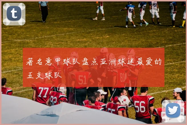 著名意甲球队盘点亚洲球迷最爱的五支球队